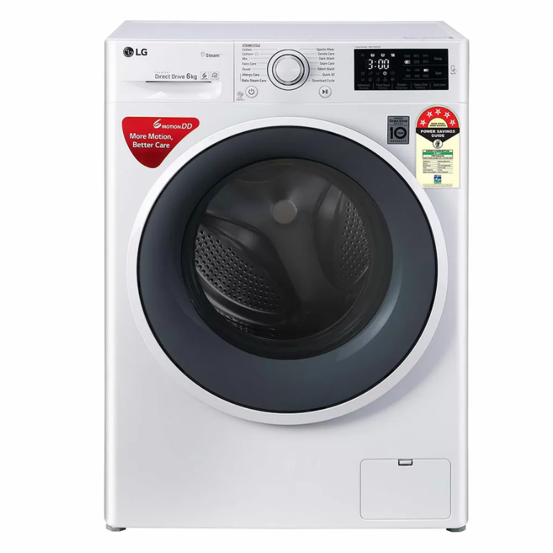 LG 6 kg with Inverter Fully Automatic Front Load Washing Machine