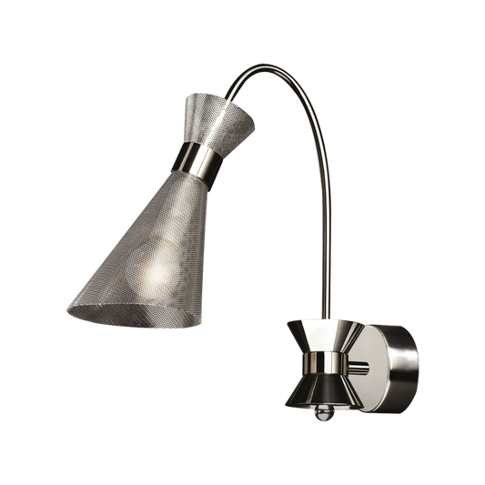 Jaquar - 1LT Cone Shaped Chrome Finishing Wall Lamp
