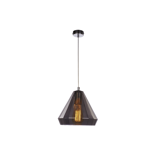 Jaquar - 1LT Smoky Glass  Pendant